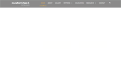Desktop Screenshot of customrock.com
